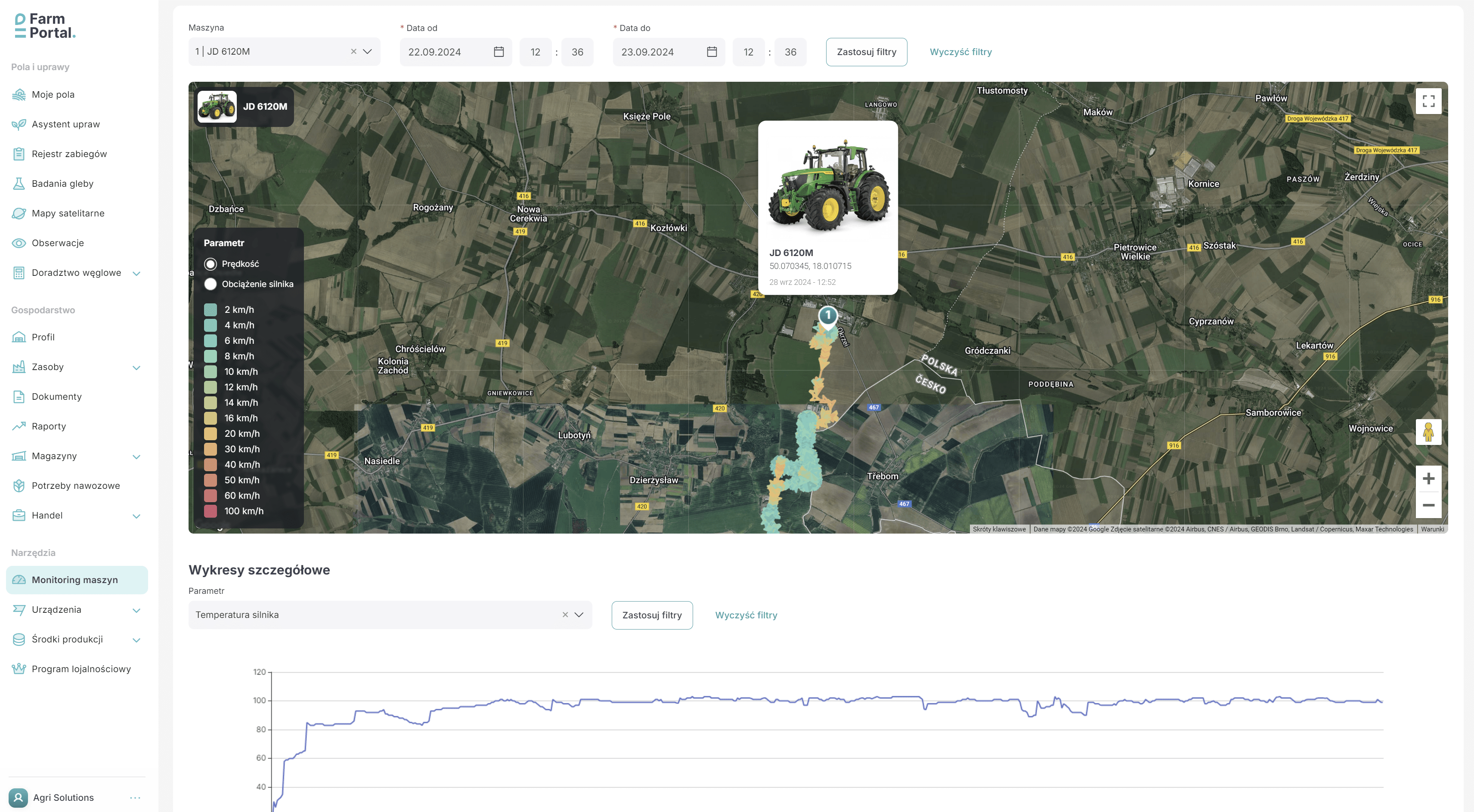 FarmPortal – monitoring GPS dla firm usługowych i raporty dla klienta