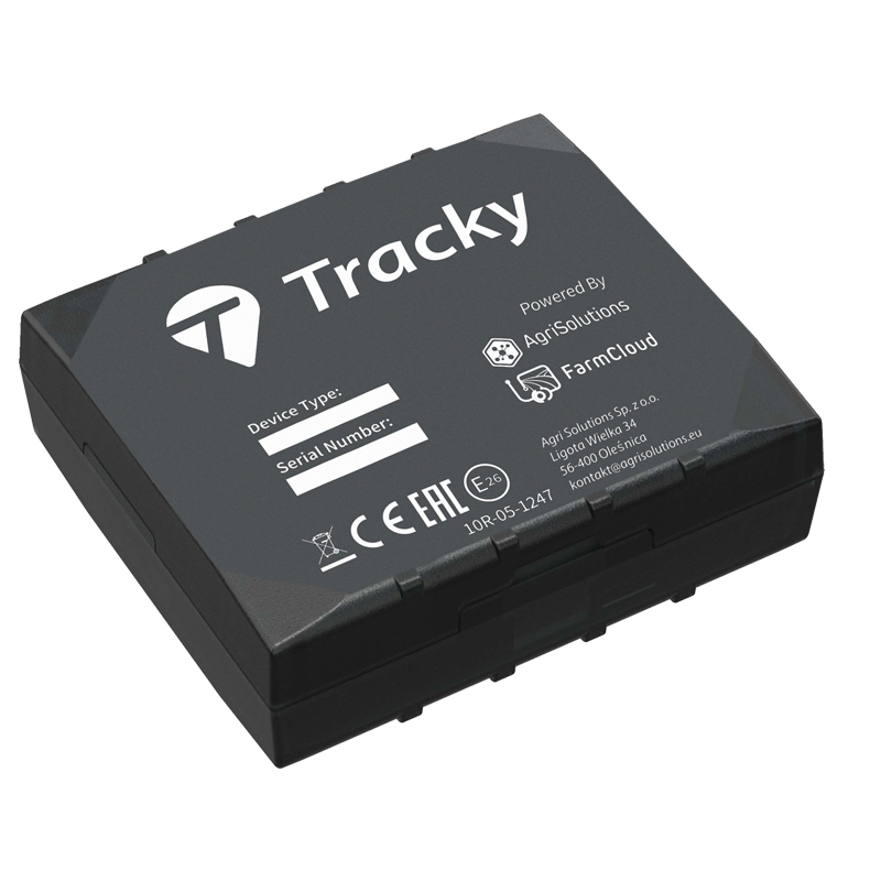 Monitoring GPS maszyn rolniczych – FarmPortal i Tracky