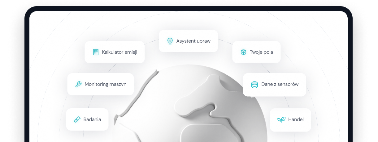 Zrzut ekranu aplikacji dla sektora branżowego